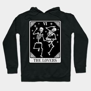 The Lovers Vintage Tarot Card Hoodie